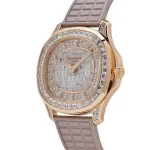 Patek Philippe Aquanaut Luce 5062/450R-001 ‘Haute Joaillerie’ Rose Gold Diamond Pave - Image 8