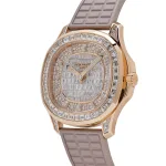 Patek Philippe Aquanaut Luce 5062/450R-001 ‘Haute Joaillerie’ Rose Gold Diamond Pave - Image 7