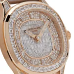 Patek Philippe Aquanaut Luce 5062/450R-001 ‘Haute Joaillerie’ Rose Gold Diamond Pave - Image 11