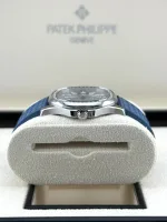 Patek Philippe Aquanaut Luce 5067A-022 ‘Ladies’ Stainless Steel Blue Dial Diamond Bezel - Image 5