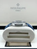 Patek Philippe Aquanaut Luce 5067A-022 ‘Ladies’ Stainless Steel Blue Dial Diamond Bezel - Image 7