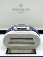 Patek Philippe Aquanaut Luce 5067A-022 ‘Ladies’ Stainless Steel Blue Dial Diamond Bezel - Image 6