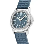 Patek Philippe Aquanaut Luce 5067A-025 ‘Ladies’ Stainless Steel Blue Dial - Image 5