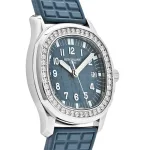 Patek Philippe Aquanaut Luce 5067A-025 ‘Ladies’ Stainless Steel Blue Dial - Image 8