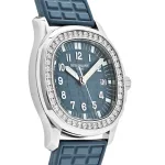 Patek Philippe Aquanaut Luce 5067A-025 ‘Ladies’ Stainless Steel Blue Dial - Image 7