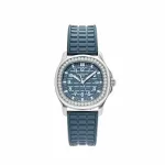 Patek Philippe Aquanaut Luce 5067A-025 ‘Ladies’ Stainless Steel Blue Dial - Image 2