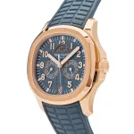 Patek Philippe Aquanaut Luce 5261R-001 Annual Calendar Rose Gold Blue-Gray Dial (2025) - Image 6