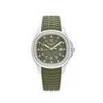 Patek Philippe Aquanaut Luce 5267/200A-011 ‘Ladies’ Stainless Steel Green Dial Diamond Bezel - Image 2