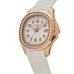 Patek Philippe Aquanaut Luce 5268/200R-001 Rose Gold Diamond Bezel White Dial (2022) - Image 5