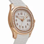 Patek Philippe Aquanaut Luce 5268/200R-001 Rose Gold Diamond Bezel White Dial (2022) - Image 8