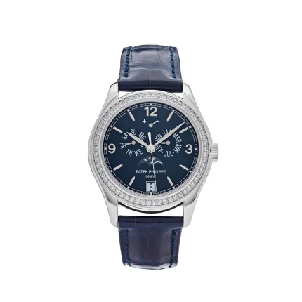 Patek Philippe Complications 5147G-001 Diamond Bezel Annual Calendar Moon Phases (2023)