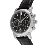 Patek Philippe Grand Complications 5204P-011 Perpetual Calendar Chronograph Platinum Black Dial - Image 4