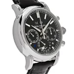 Patek Philippe Grand Complications 5204P-011 Perpetual Calendar Chronograph Platinum Black Dial - Image 6