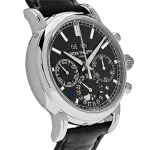Patek Philippe Grand Complications 5204P-011 Perpetual Calendar Chronograph Platinum Black Dial - Image 5