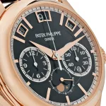 Patek Philippe Grand Complications 5208R-001 Minute Repeater Perpetual Calendar Rose Gold Black Dial - Image 9