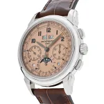 Patek Philippe Grand Complications 5270P-001 Perpetual Chronograph Platinum Gold Opaline Dial - Image 3
