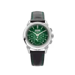 Patek Philippe Grand Complications 5270P-014 Perpetual Calendar Chronograph Platinum Green Dial - Image 2