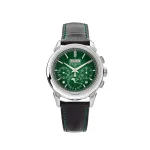 Patek Philippe Grand Complications 5270P-014 Perpetual Calendar Chronograph Platinum Green Dial