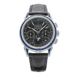 Patek Philippe Grand Complications 5271/11P-001 Moon Phases Platinum Black Dial Sapphire Bezel - Image 2