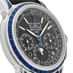 Patek Philippe Grand Complications 5271/11P-001 Moon Phases Platinum Black Dial Sapphire Bezel - Image 10