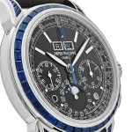 Patek Philippe Grand Complications 5271/11P-001 Moon Phases Platinum Black Dial Sapphire Bezel - Image 9