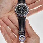Patek Philippe Grand Complications 5271/11P-001 Moon Phases Platinum Black Dial Sapphire Bezel - Image 4