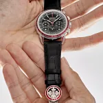 Patek Philippe Grand Complications 5271/12P-001 Perpetual Calendar Platinum Black Dial Ruby Bezel - Image 3