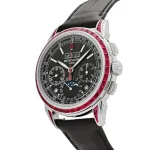 Patek Philippe Grand Complications 5271/12P-001 Perpetual Calendar Platinum Black Dial Ruby Bezel - Image 6