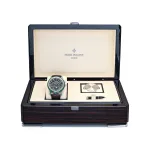 Patek Philippe Grand Complications 5271/13P-001 Perpetual Calendar Moon Phases Platinum Emerald Bezel Black Dial - Image 15