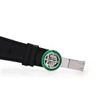 Patek Philippe Grand Complications 5271/13P-001 Perpetual Calendar Moon Phases Platinum Emerald Bezel Black Dial - Image 14