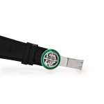 Patek Philippe Grand Complications 5271/13P-001 Perpetual Calendar Moon Phases Platinum Emerald Bezel Black Dial - Image 13