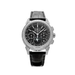 Patek Philippe Grand Complications 5271P-001 Perpetual Calendar Platinum Black Dial Baguette Bezel