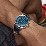 Patek Philippe Grand Complications 5370P-011 Split-Seconds Chronograph Platinum Blue Dial - Image 4