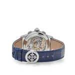 Patek Philippe Grand Complications 5370P-011 Split-Seconds Chronograph Platinum Blue Dial - Image 11