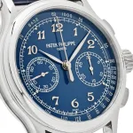 Patek Philippe Grand Complications 5370P-011 Split-Seconds Chronograph Platinum Blue Dial - Image 10