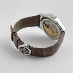 Patek Philippe Grand Complications 5496P-015 Perpetual Calendar Moon Phases Platinum Silver Dial (2018) - Image 15