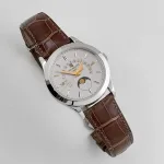 Patek Philippe Grand Complications 5496P-015 Perpetual Calendar Moon Phases Platinum Silver Dial (2018) - Image 5