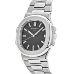 Patek Philippe Nautilus 3711/1G-001 Date White Gold Black Dial - Image 5
