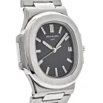 Patek Philippe Nautilus 3711/1G-001 Date White Gold Black Dial - Image 8