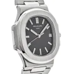 Patek Philippe Nautilus 3711/1G-001 Date White Gold Black Dial - Image 7