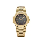 Patek Philippe Nautilus 3800/1 Yellow Gold Black Dial (1983)