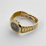 Patek Philippe Nautilus 3800/1J-017 Yellow Gold Black Dial (2003) - Image 9