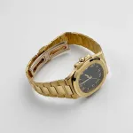 Patek Philippe Nautilus 3800/1J-017 Yellow Gold Black Dial (2003) - Image 11