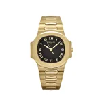 Patek Philippe Nautilus 3800/1J-017 Yellow Gold Black Dial (2003) - Image 2