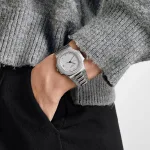 Patek Philippe Nautilus 3800/4G-001 White Gold White Dial Diamond Set (2004) - Image 4