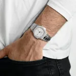 Patek Philippe Nautilus 3800/4G-001 White Gold White Dial Diamond Set (2004) - Image 6