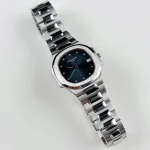 Patek Philippe Nautilus 3900/1A ‘Ladies’ Quartz Stainless Steel Blue Dial - Image 6