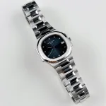 Patek Philippe Nautilus 3900/1A ‘Ladies’ Quartz Stainless Steel Blue Dial - Image 5