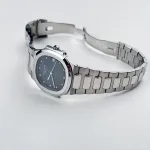 Patek Philippe Nautilus 3900/1A ‘Ladies’ Quartz Stainless Steel Blue Dial - Image 10