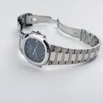 Patek Philippe Nautilus 3900/1A ‘Ladies’ Quartz Stainless Steel Blue Dial - Image 9